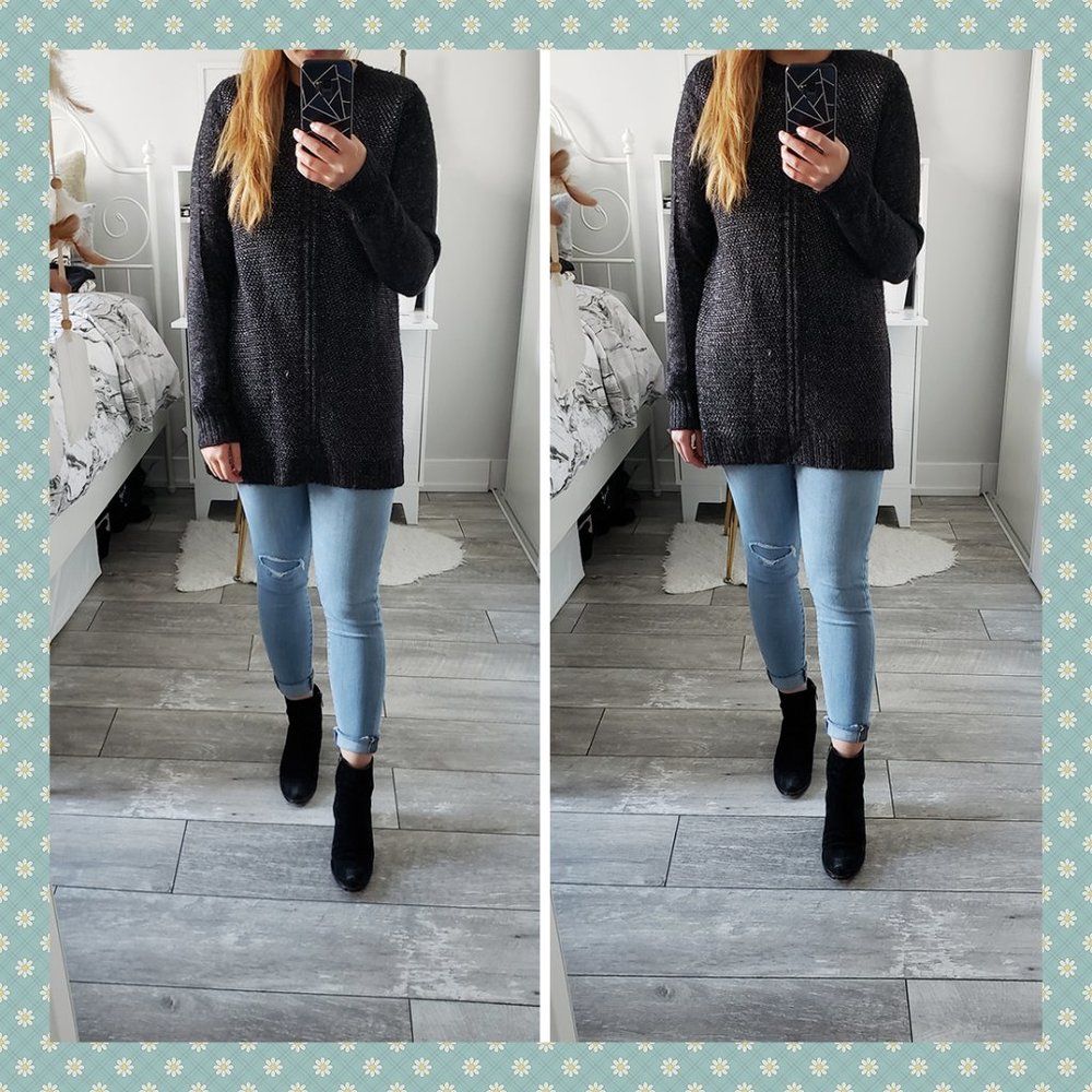3/$30 -‎ NWOT Joe Fresh Metallic Sweater